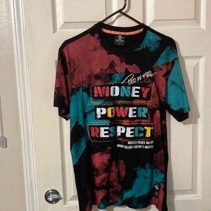 MENS SWITCH REMARKABLE BRAND MONEY/POWER/RESPECT SHIRT